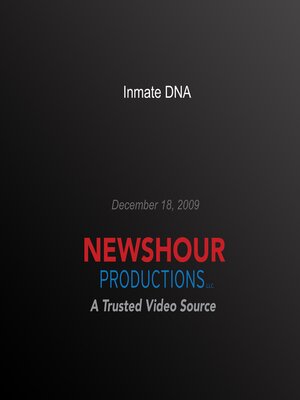 cover image of Inmate DNA